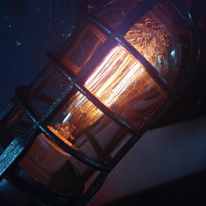 RocketLamp™ - steam punk rocket lamp