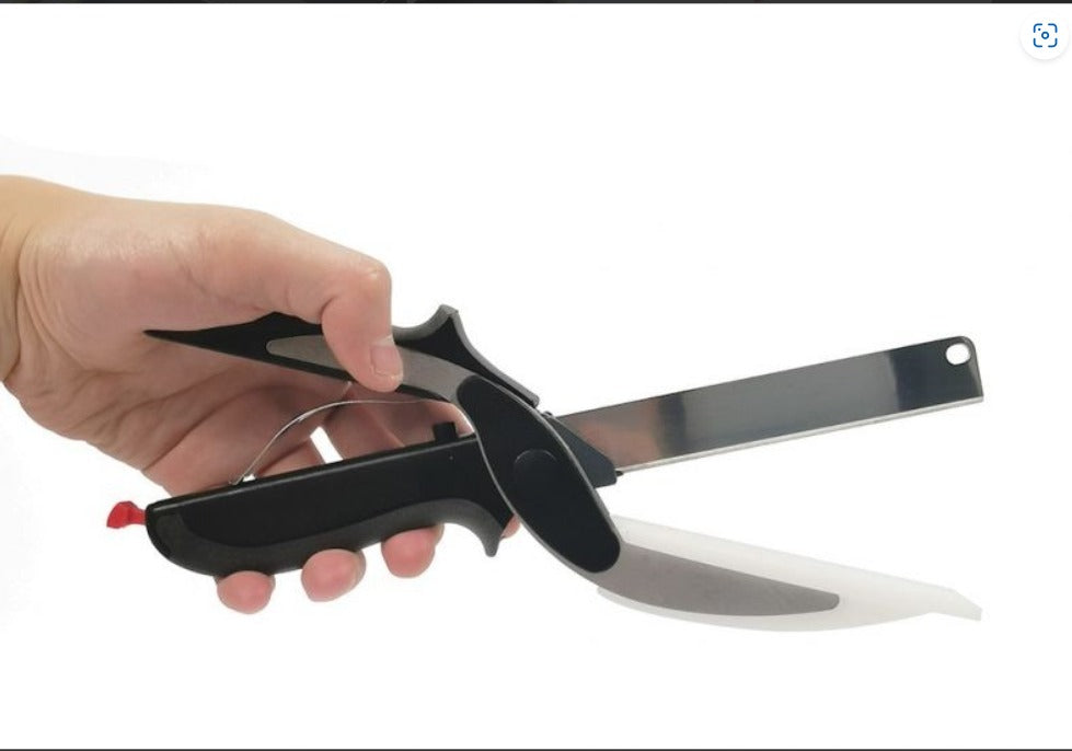 50% OFF | CleverCutter™ - 2-in-1 Stainless Steel Kitchen Scissors [Last Day Sale]