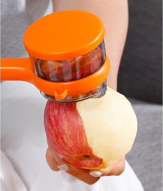 CatchPeeler - Cutting knife with storage box