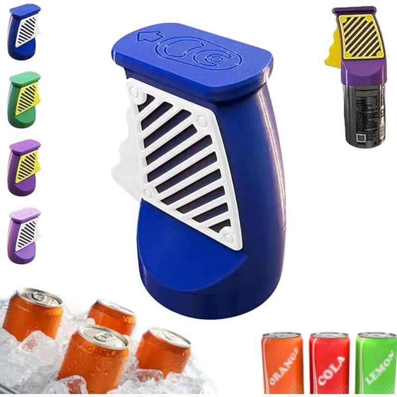 Easy Grip Blikopener voor één hand en drinkdeksel set
