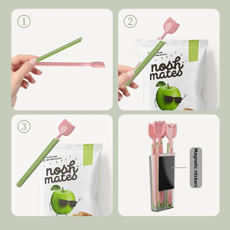 Elegante tulpen haarclip accessoire