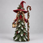 Sfeervolle set van 3 kerstfiguren voor warme winterdecoratie in huis