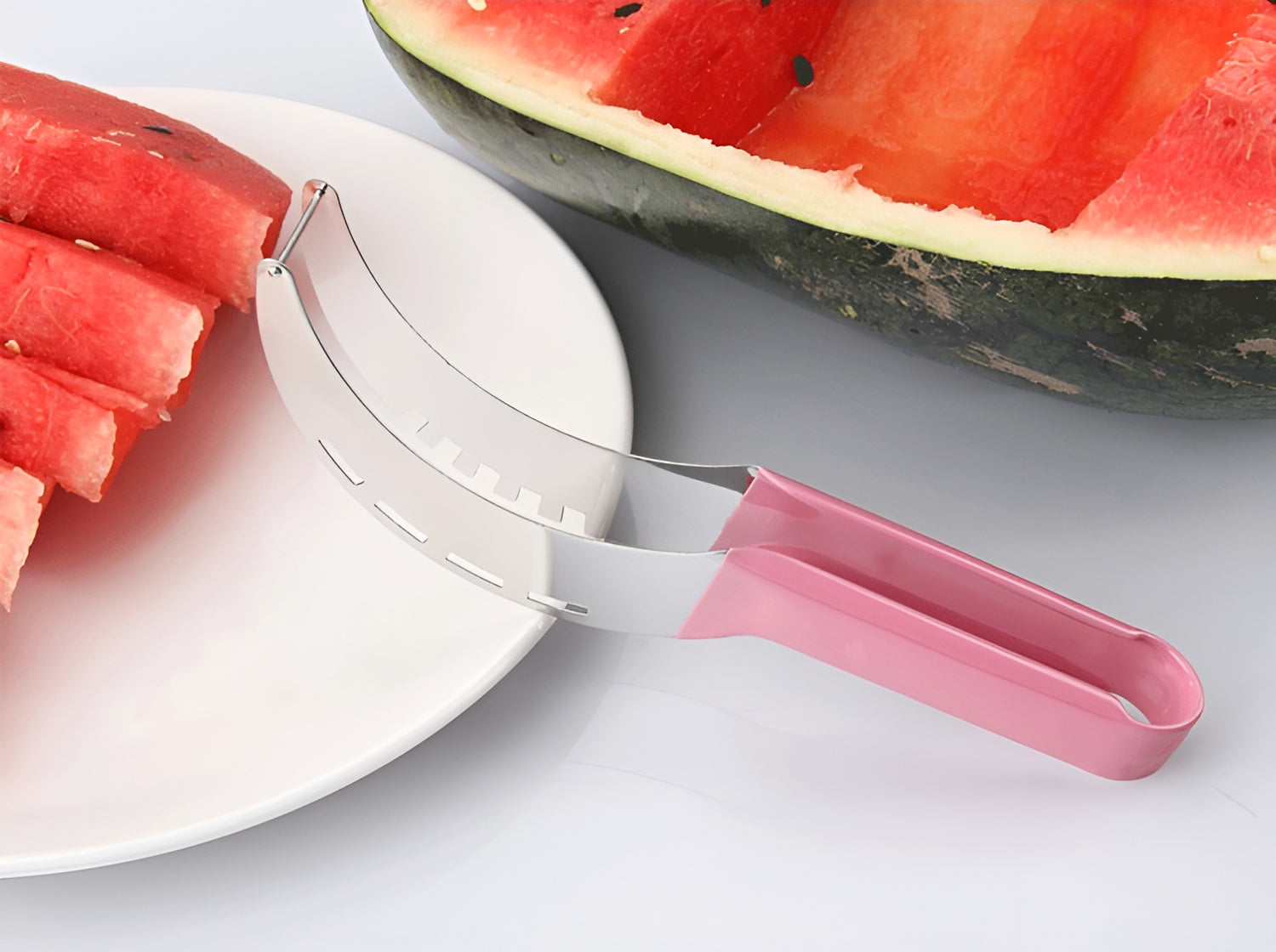 JuicyCutter - Stainless Steel Watermelon Slicer