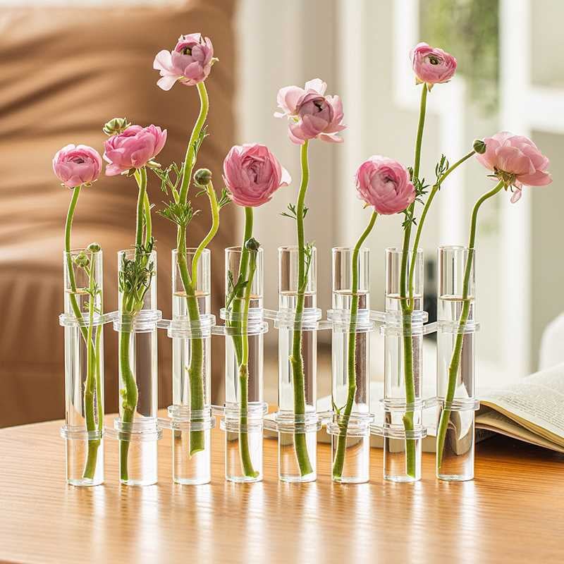 Elegante Scharnierende Keramische Bloemenvaas voor Interieurdecoratie