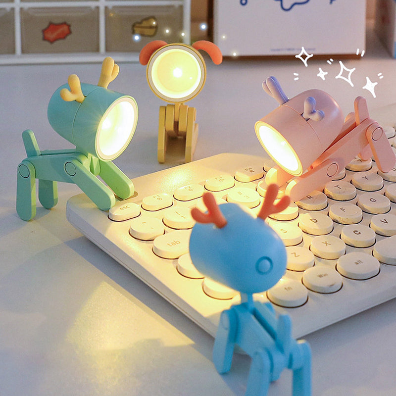 Sprookjesachtige dier LED-nachtlamp voor kinderkamerdecoratie