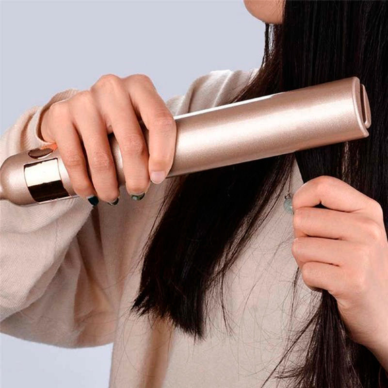 WaveLuxe Pro - One device. Smooth. Curly. Perfectly styled.