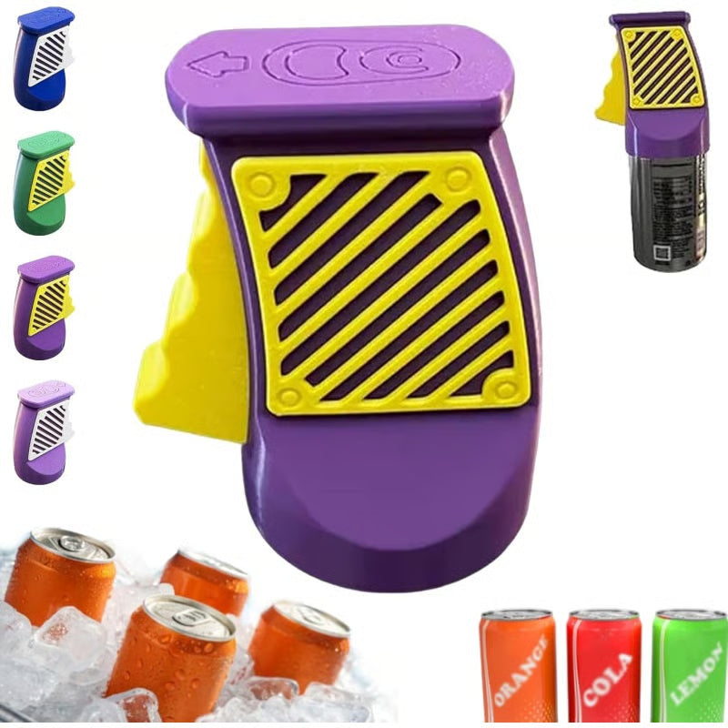 Easy Grip Blikopener voor één hand en drinkdeksel set