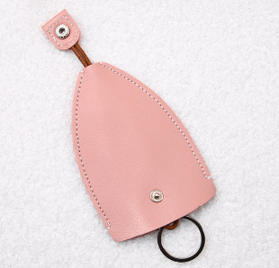 Strakke Leren Sleutelhanger Organizer Hoes