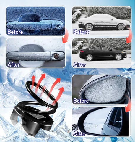Draagbare Zonne-autoverwarmer voor Winterwarmte en Comfort