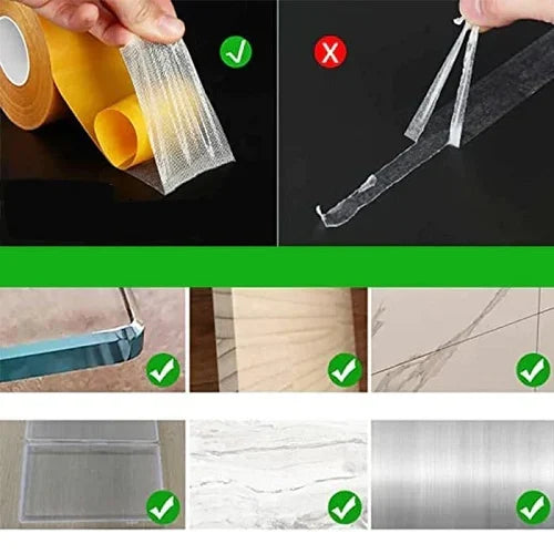 MeshTape - Resistant transparent adhesive tape [Last day sale]