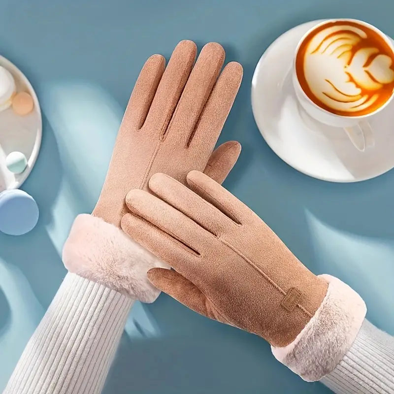 PlushPalm - Velvet Gloves with Thickening [Last Day Sale]