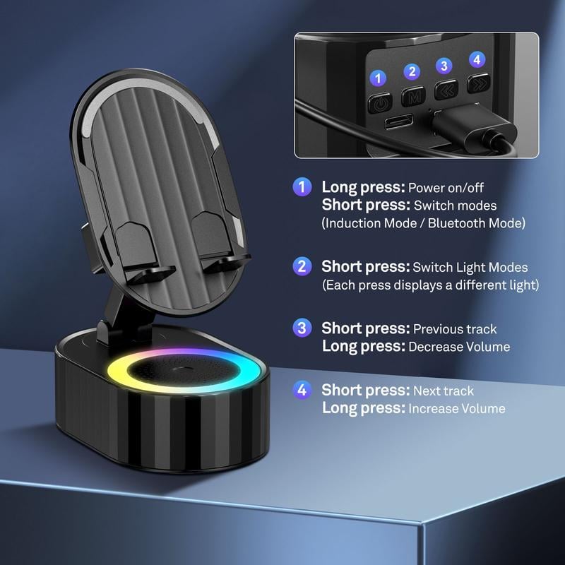 InnovaStand – The smart all-in-one mobile phone holder with speaker