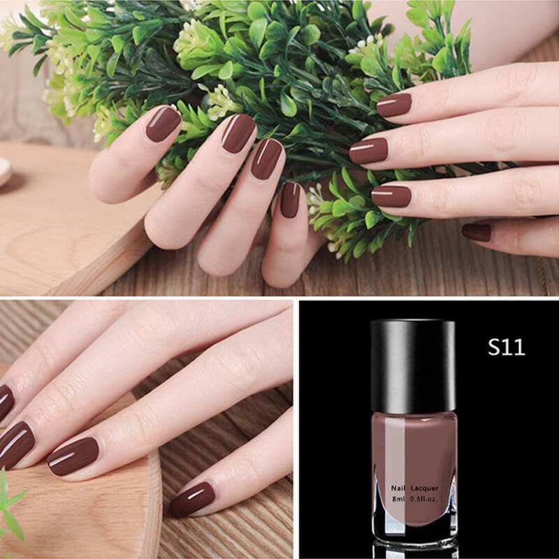 Salon-Perfect Glossy Nails Set voor Snelle Manicures