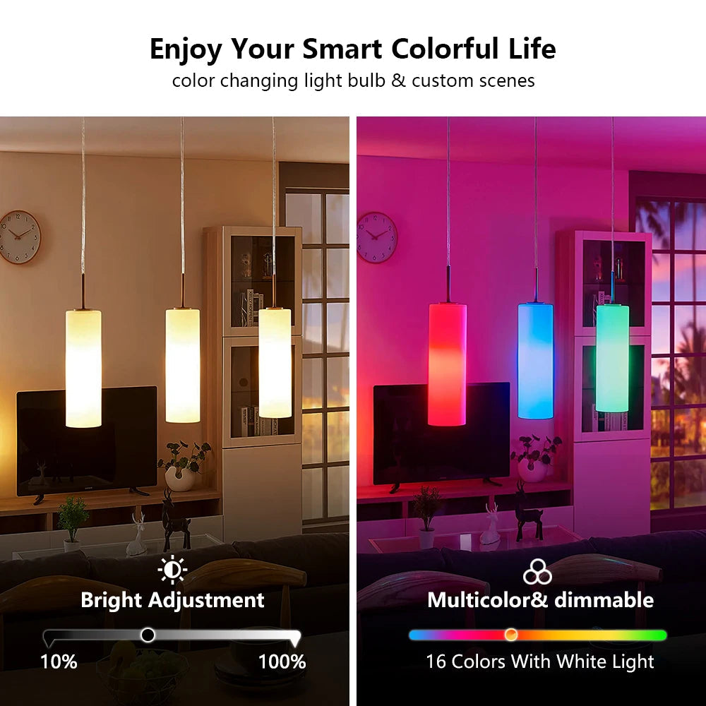 Slimme afstandsbediening RGB LED sfeerlampje
