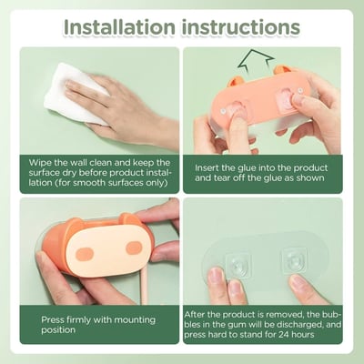 Buy 1+1 FREE | MopHolder - Smart, space-saving &amp; no drilling required 