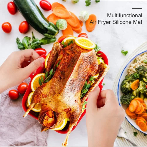 FryTray - Foldable silicone baking tray for the hot air fryer