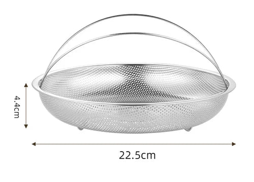 SteelVapour - All-in-one stainless steel steamer with handle