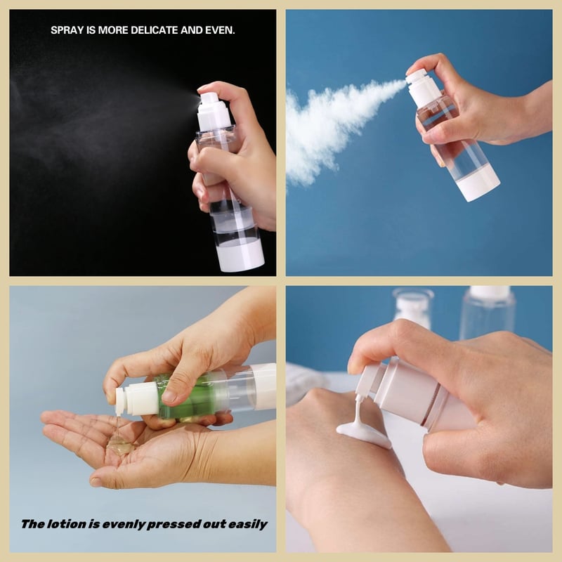 2+1 FREE | PurePump - Refillable vacuum pump bottle for travel