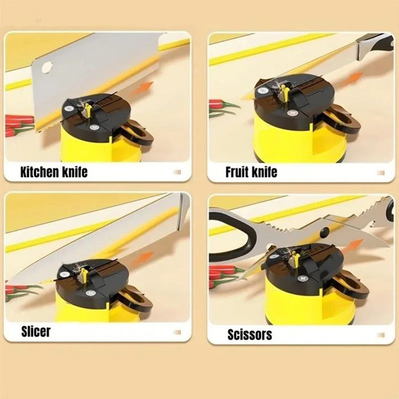 Compacte Mini Messenslijper met Zuignapbasis voor Gemakkelijk Gebruik