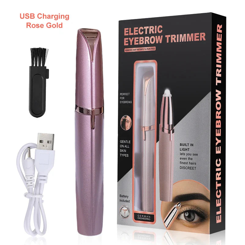 GlamEase™ Precisie Wenkbrauw Epilator voor Soepele Wenkbrauwen