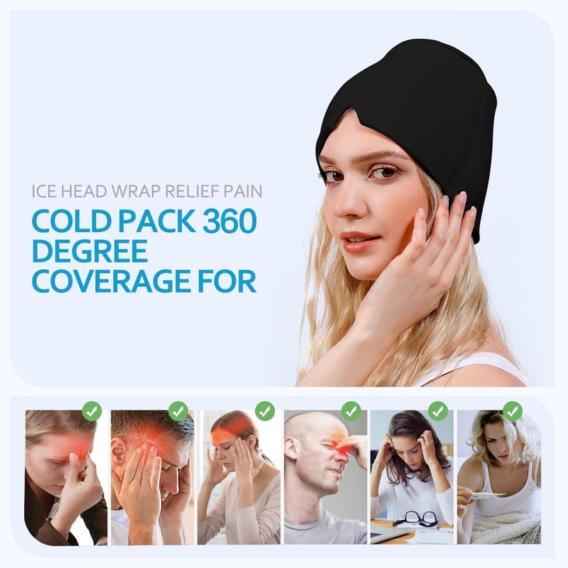 ReliefWrap - All-in-one migraine aid