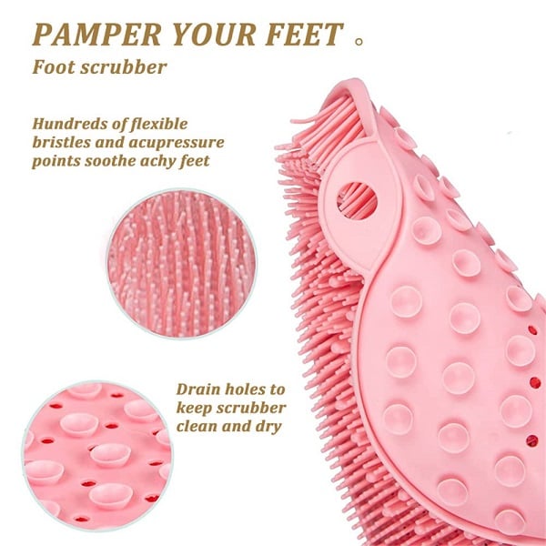 ZenScrub - Shower Foot &amp; Back Scrubber Massage Cushion [Last Day Sale]