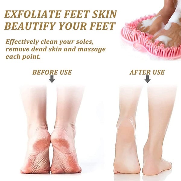 ZenScrub - Shower Foot &amp; Back Scrubber Massage Cushion [Last Day Sale]