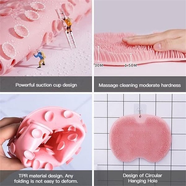 ZenScrub - Shower Foot &amp; Back Scrubber Massage Cushion [Last Day Sale]