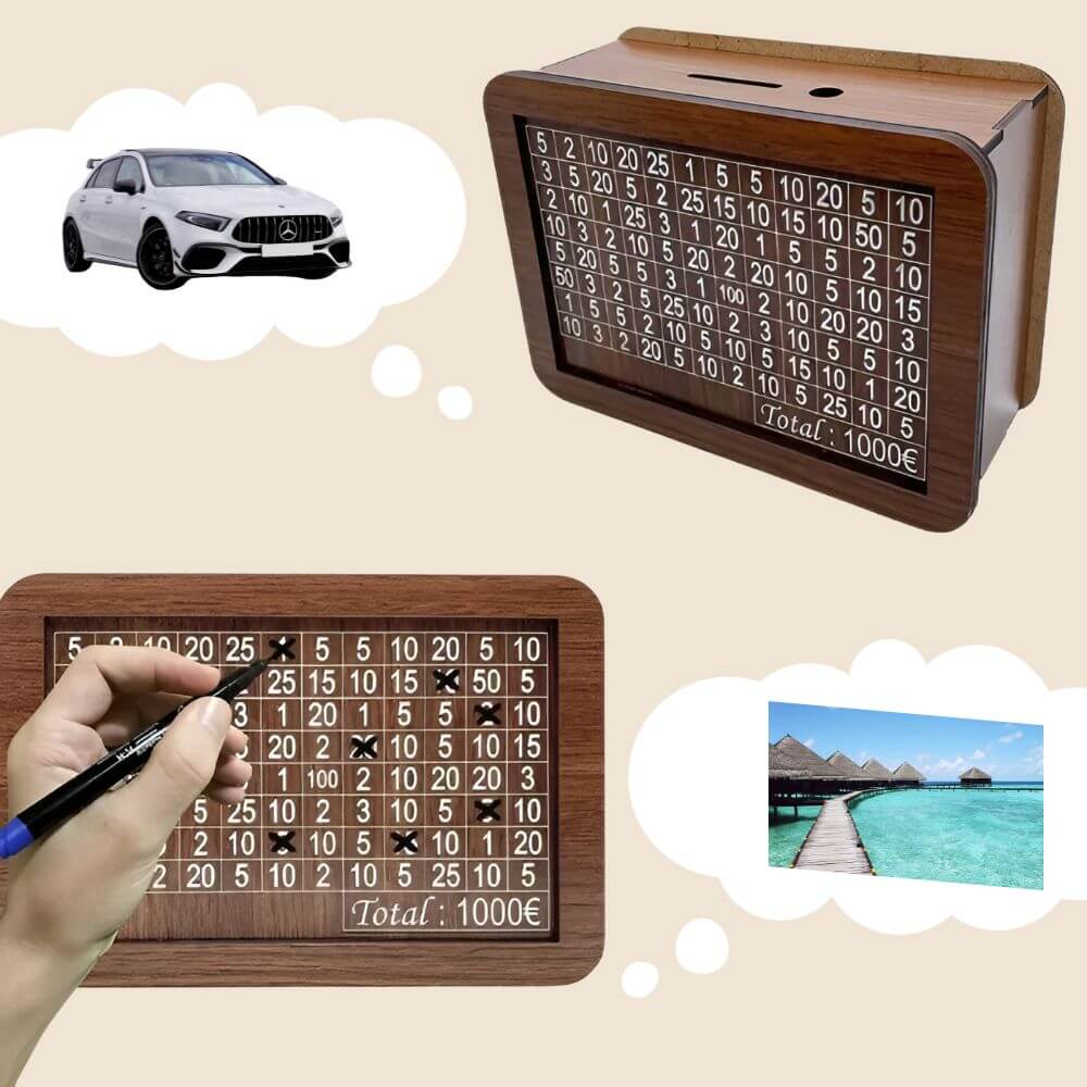 WealthBox™ - Wooden Money Box [Last Day Sale]