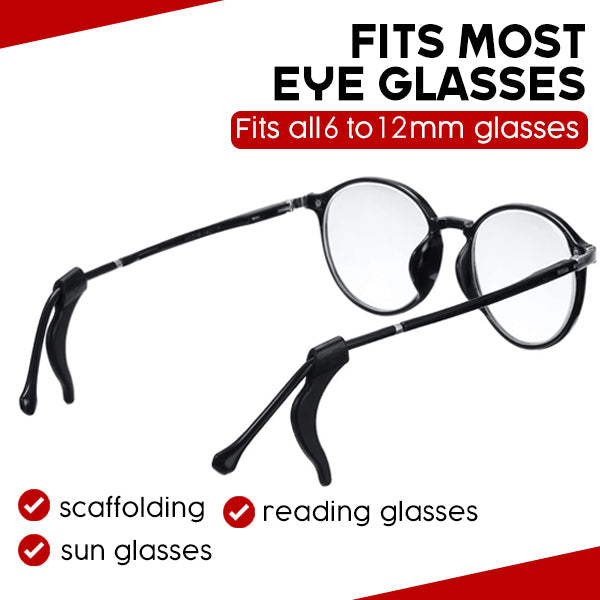 GripSafe - glasses never fall off again (5 pairs)