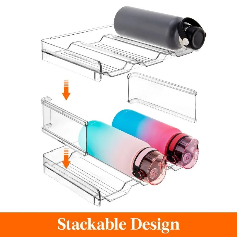 StackTidy™ - No more rolling bottles and fridge chaos! 