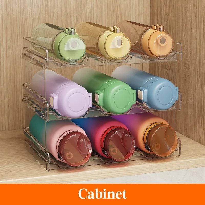 StackTidy™ - No more rolling bottles and fridge chaos! 