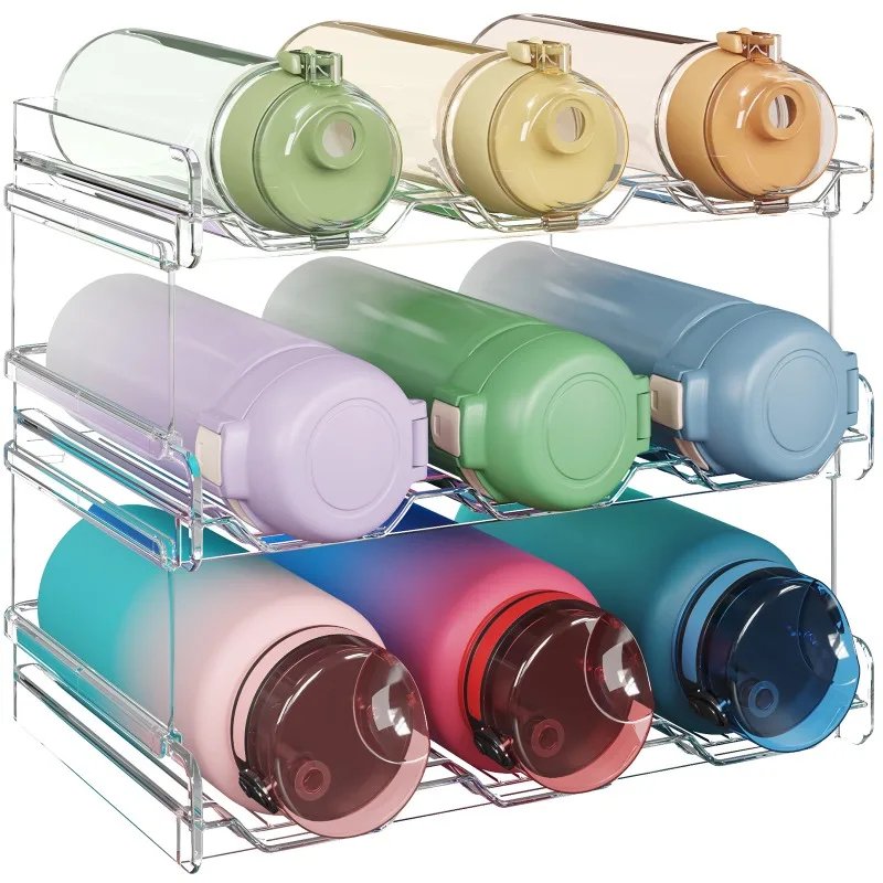 StackTidy™ - No more rolling bottles and fridge chaos! 