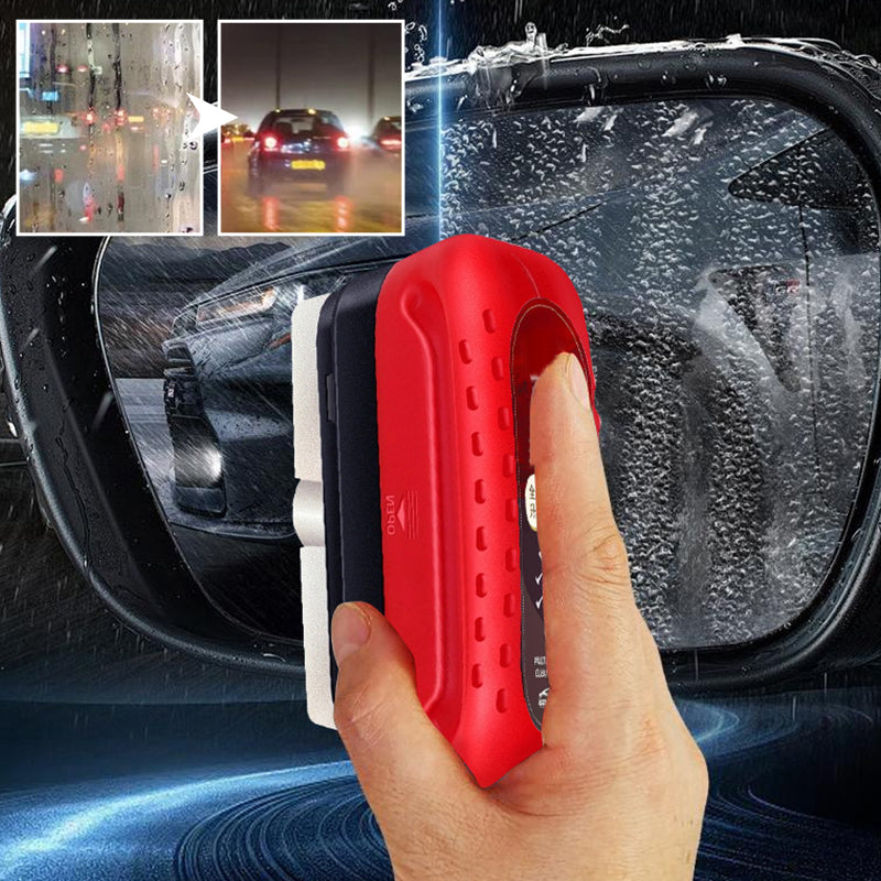 GlideCoat - coating solution and brush for car windows with oil film