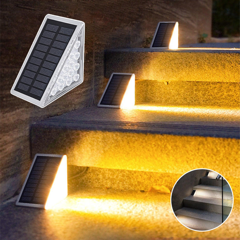 BrightStep - LED stair lighting, solar-powered and waterproof [Last day sale]