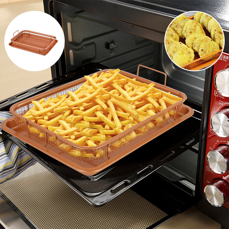 AirCrisp - Non-stick frying basket and drip tray