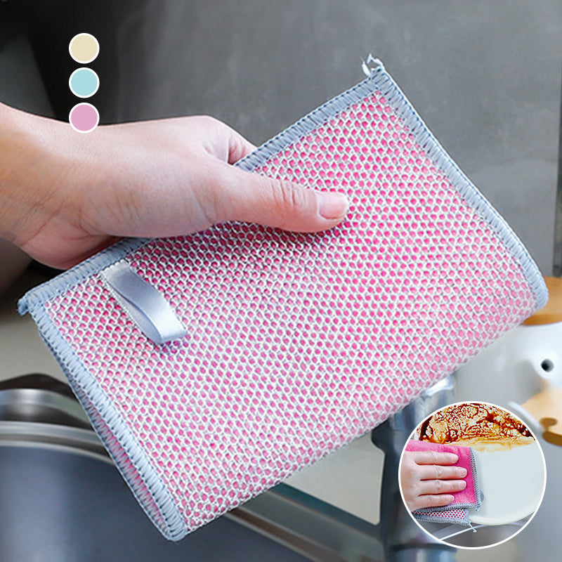 5+5 FREE | AntiMicrobe - Thickened silver wire cleaning cloth [Last day sale]