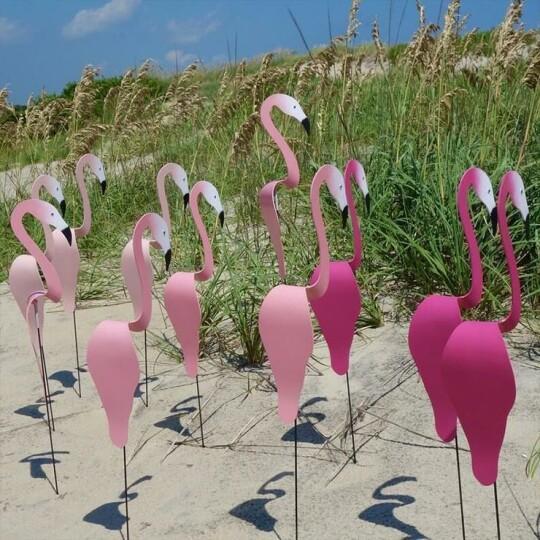 Buy 1+1 FREE | SwingingFlamingo™ - Flamingo garden decoration [Last day sale]