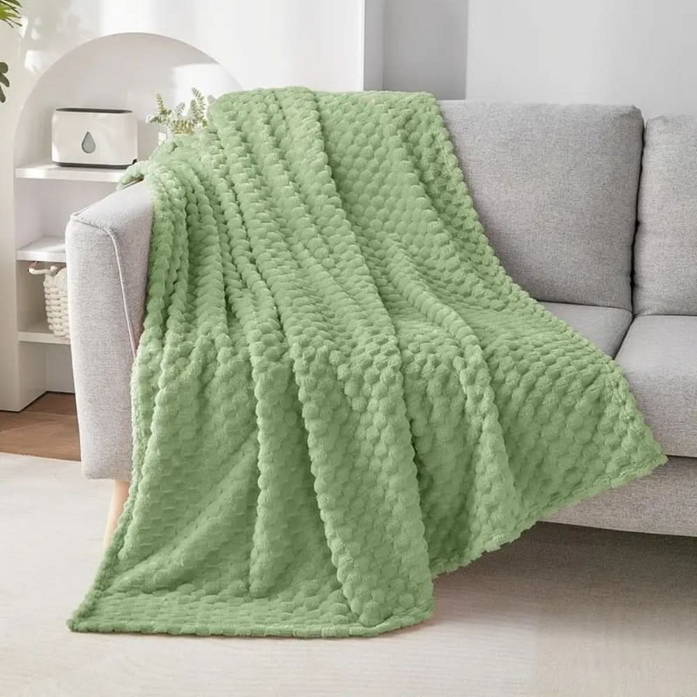 Knuffeldeken van Velunaro als sfeervolle toevoeging aan de slaapkamer
