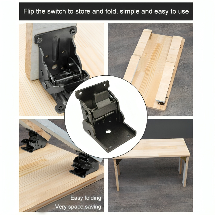2+2 FREE | LockMount - Self-Closing Folding Hinge [Last Day Sale] 