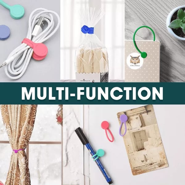 3+3 FREE | MagnoTie - Magnetic Cable Ties [Last Day Sale]
