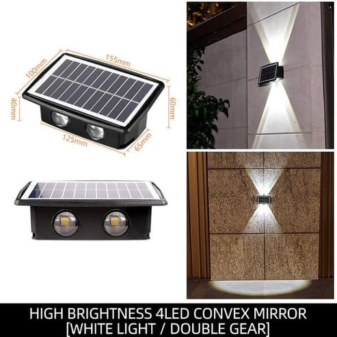 Buy 1+1 FREE I BeamBox - Solar LED Wall Lamp