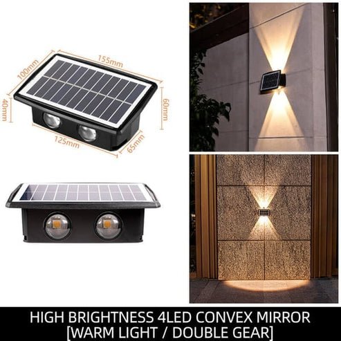 Buy 1+1 FREE I BeamBox - Solar LED Wall Lamp