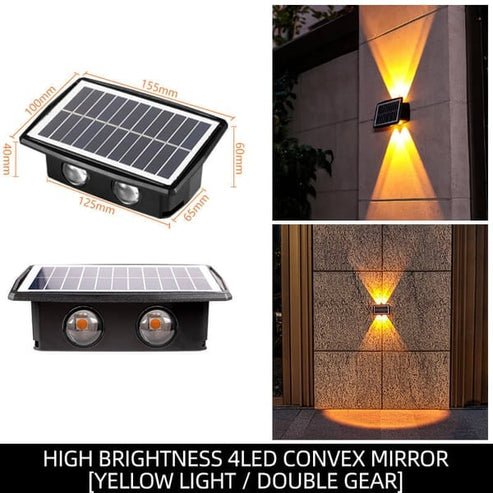 Buy 1+1 FREE I BeamBox - Solar LED Wall Lamp