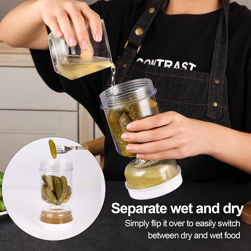 50% OFF | SealPick - Pickle pot with dry-wet separation