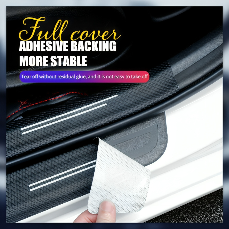 2+2 FREE | StepSafe - Carbon Fiber Door Protection Sticker [Last Day of Sale] 