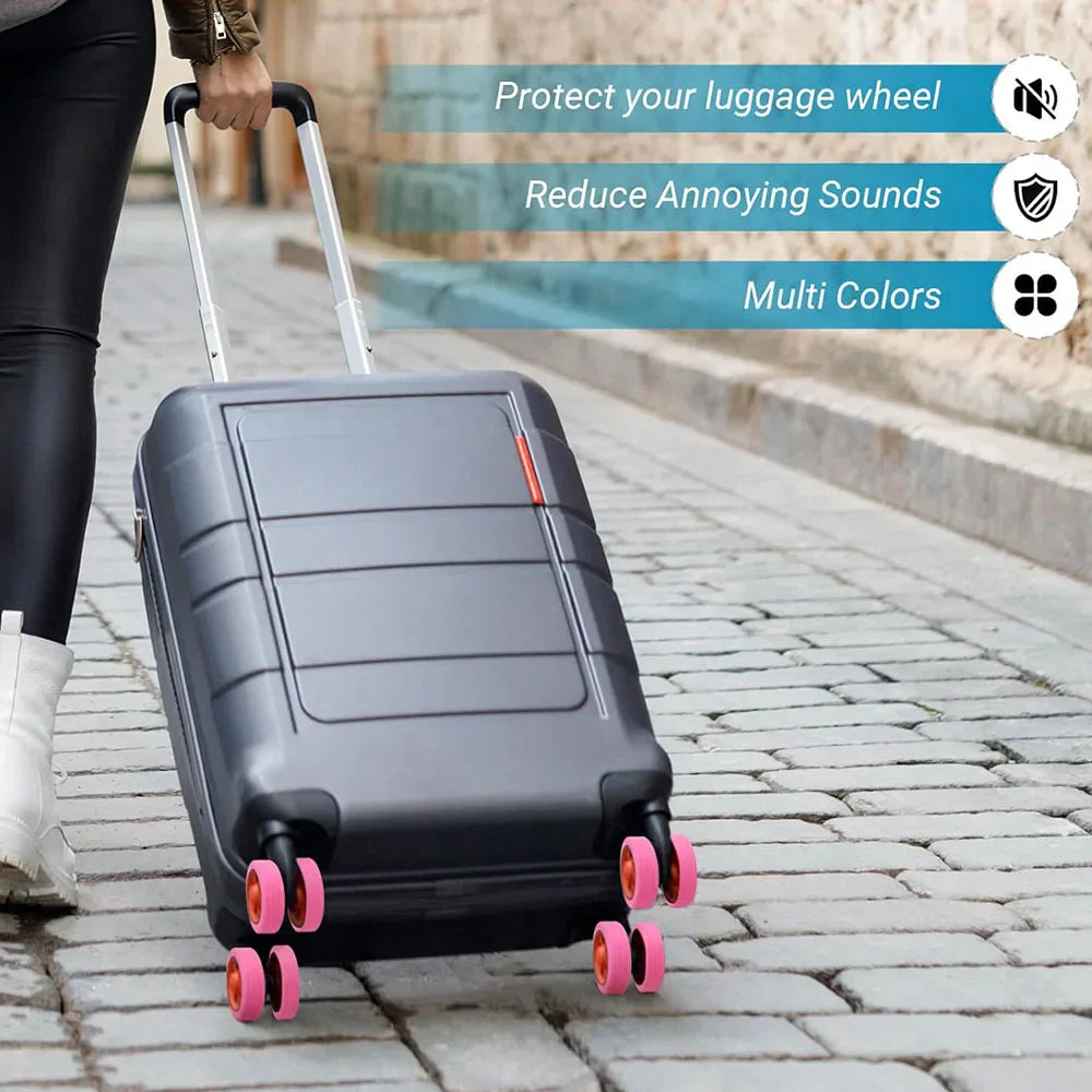 2+2 FREE | SwiftRoll™ - Luggage Wheel Cover [Last Day Sale] 