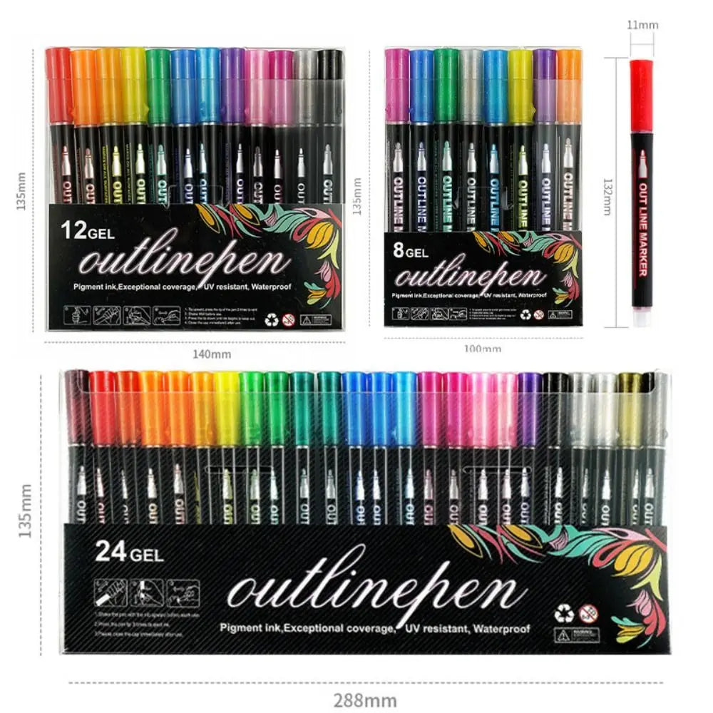 DazzleDuo - Two-tone pens