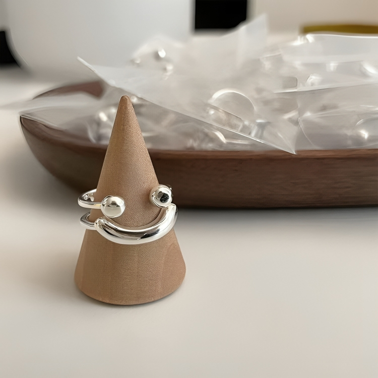 50% OFF | HappyRing™ - Adjustable Smiley Ring [Last Day Sale]