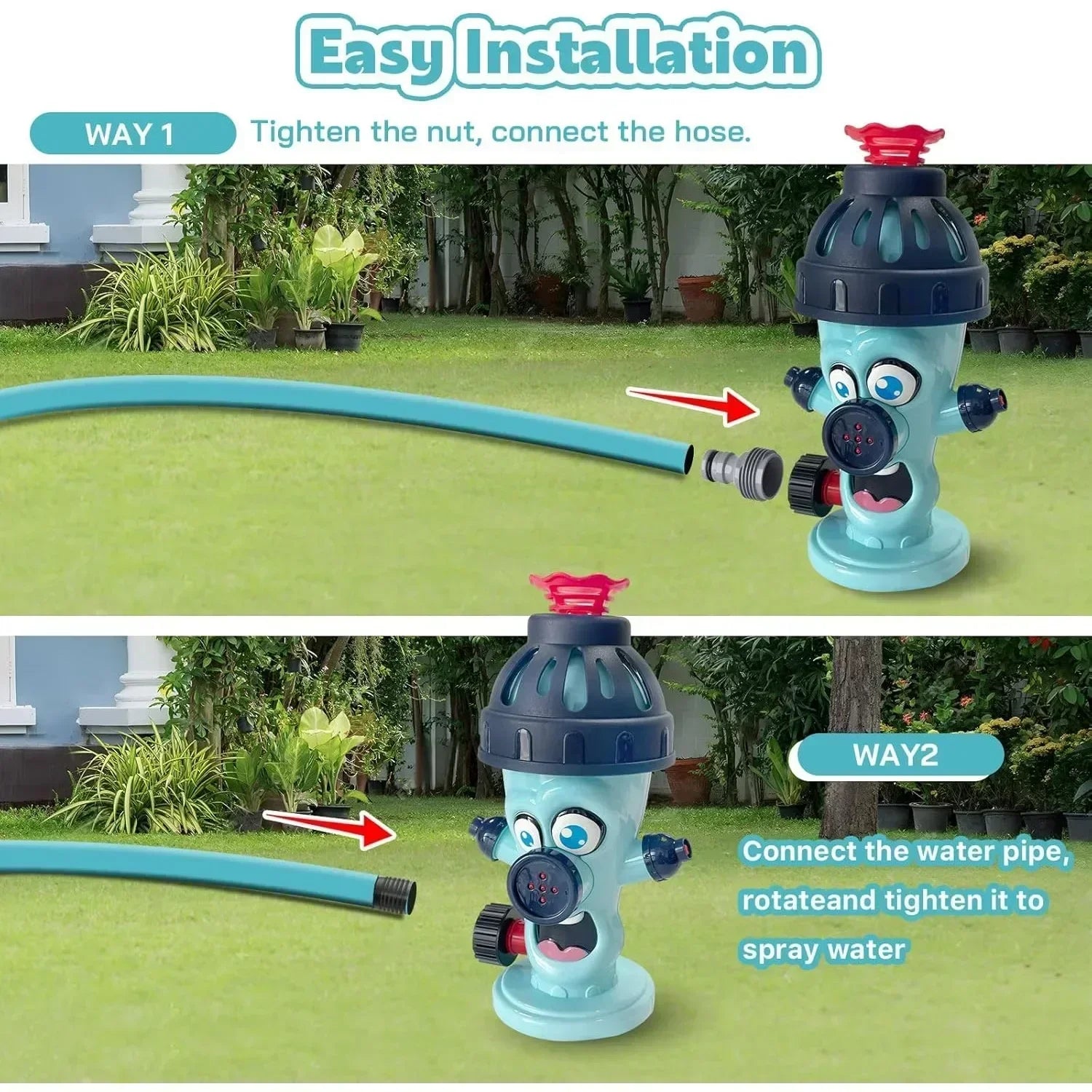 SplashSlugger - Baseball meets water fun in the garden